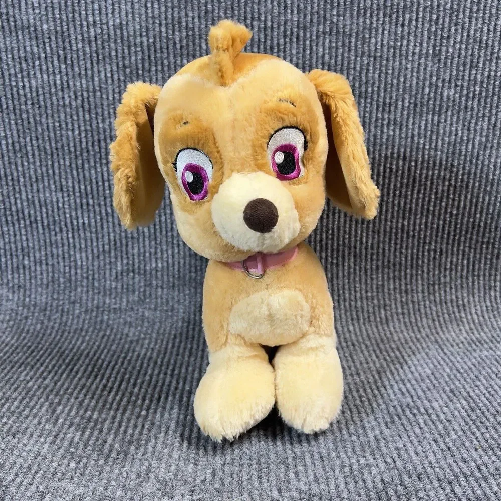 Build A Bear 12” Plush Paw Patrol Skye Girl Brown Dog Stuffed Animal Embroidered
